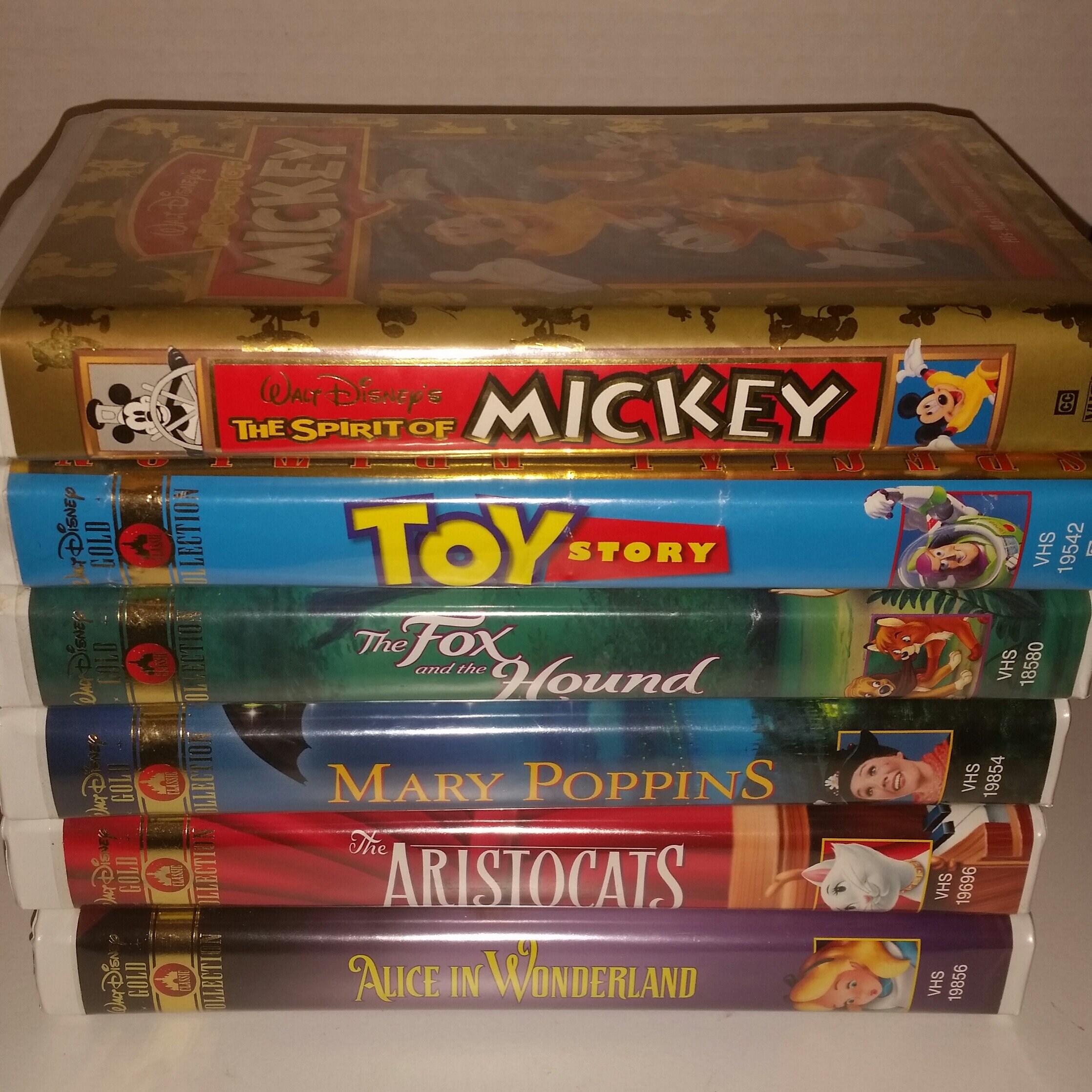 Disney VHS Tapes / Disney Gold Collection / Mickey Mouse / Toy - Etsy ...