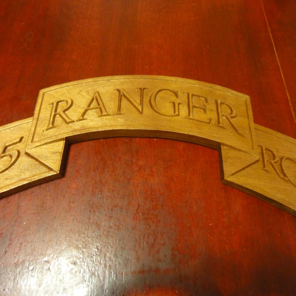 Ranger Regiment Scroll - Etsy UK