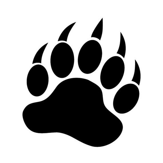 Grizzly Paw SVG