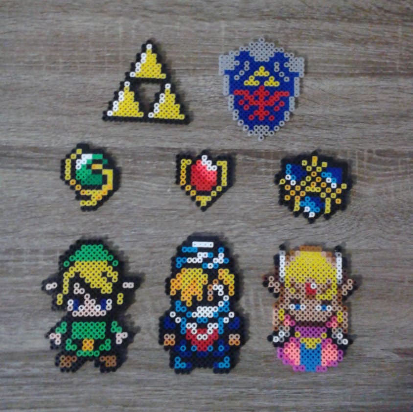 Zelda Breath Of The Wild Link Zelda Sprites Perler Beads ...