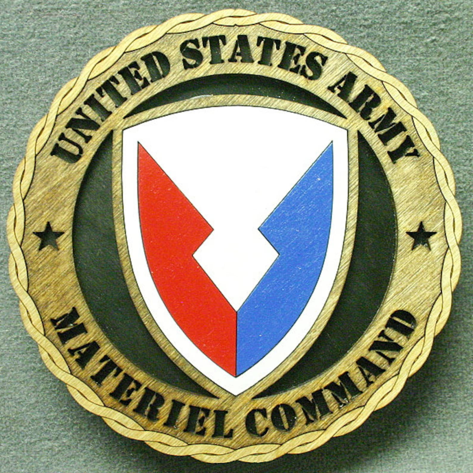 Army Material Command Wall Tribute FREE SHIPPING - Etsy