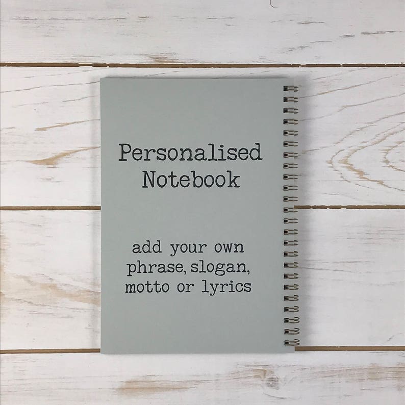 Personalised Left Handed Journal Left Hand A5 Notebook Gift - Etsy