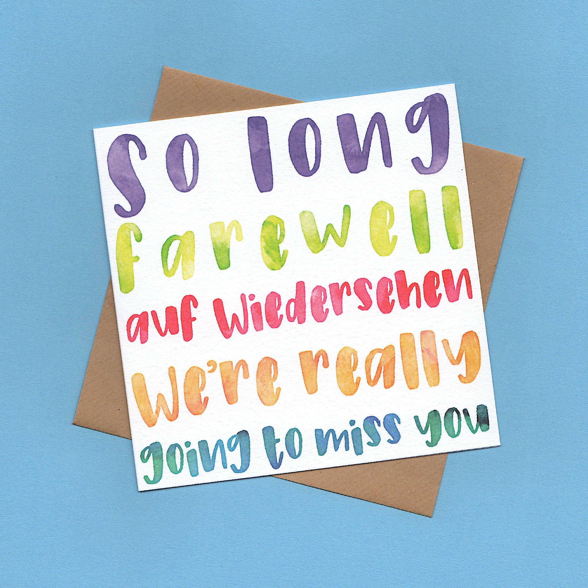 What To Write In Coworker Farewell Card