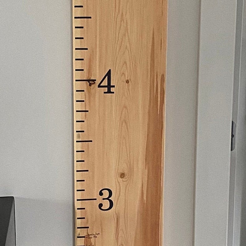 Growth Chart Ruler Vinyl Decal Kit Growth Chart Decal - Etsy