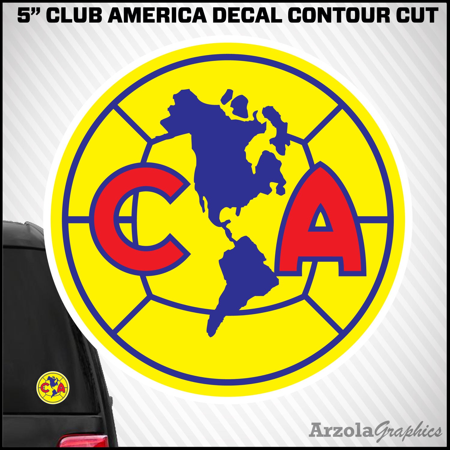 Club Aguilas Del America Decal Sticker Liga Mexicana - Etsy