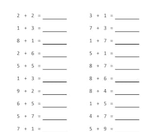 Multiplication Worksheets for Grade 2 & 3 20 Sheets/ Pdf/ - Etsy