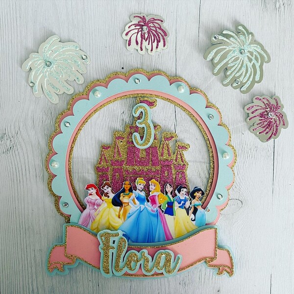 Princess Cake Topper - Etsy UK