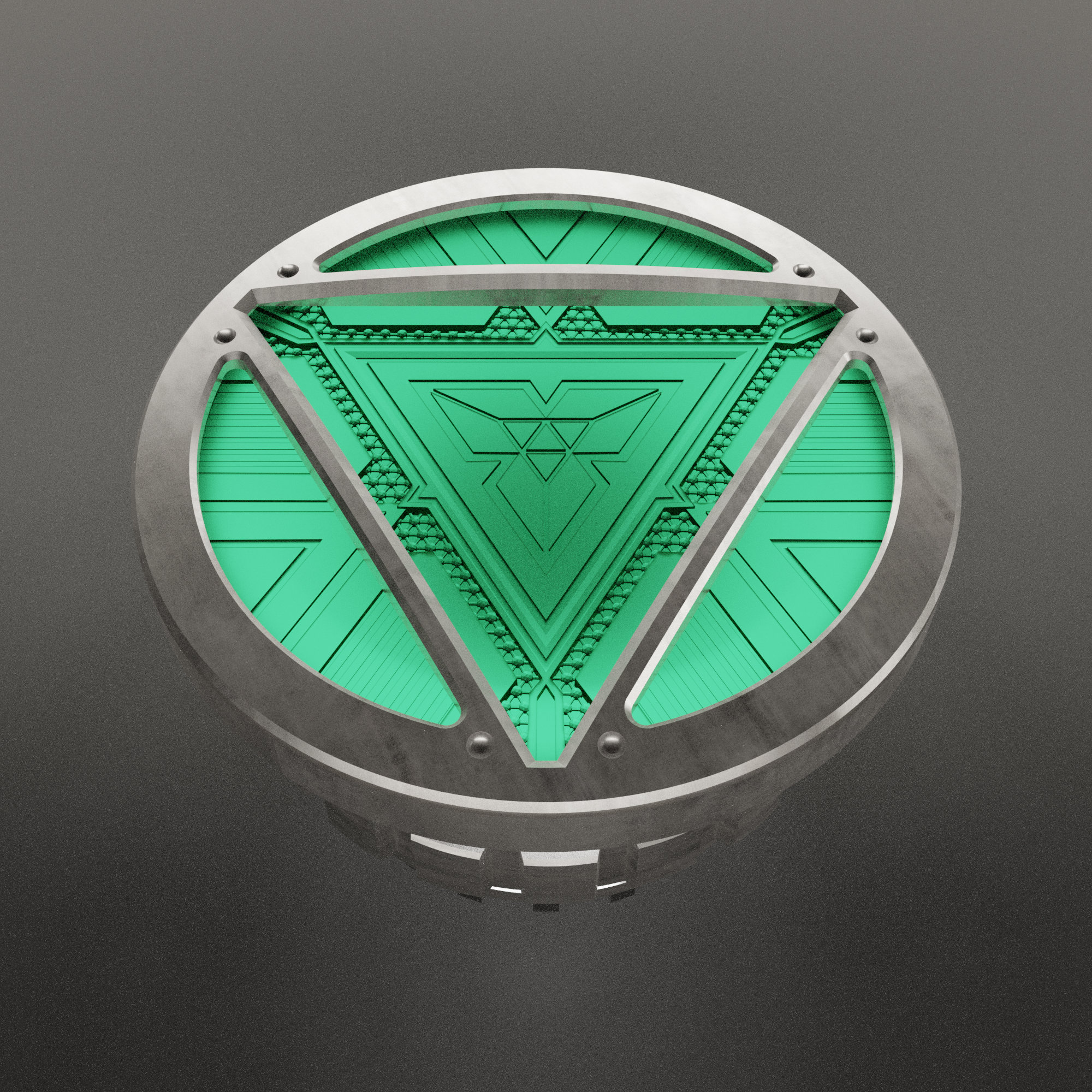 Iron Man Arc Reactor Triangle