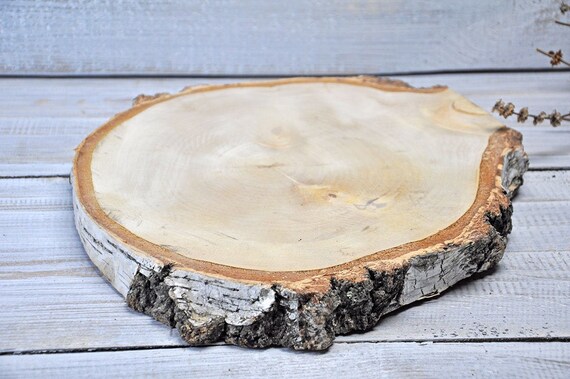 12 4 Birch Wood Slice Wedding Centerpiece Wooden Etsy