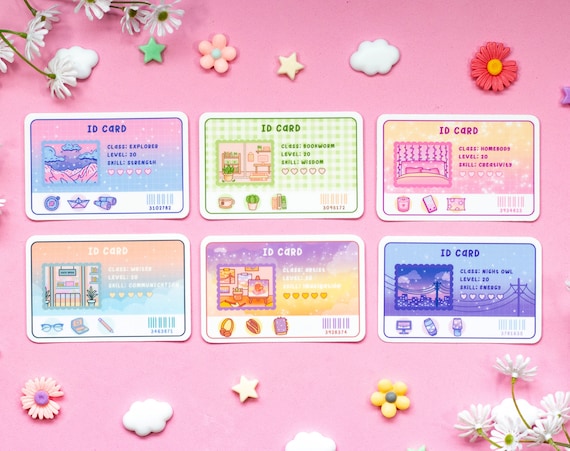 Background Id Card Aesthetic