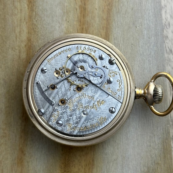 1905 Hamilton Railway Grade 940 Pocket Watch, wit… - image 4