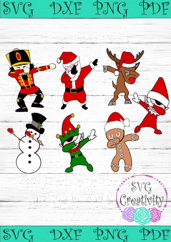 Dabbing SVG Christmas