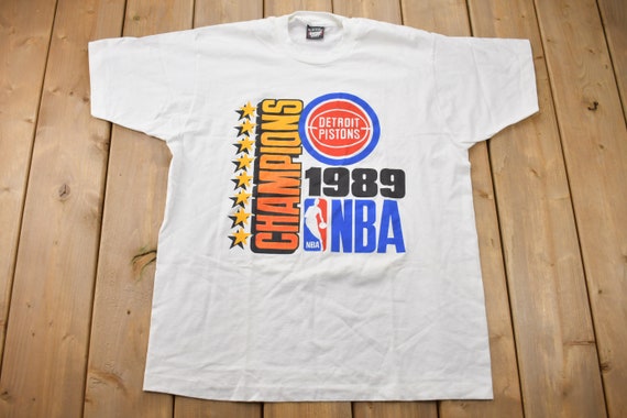 Vintage 1989 Detroit Pistons NBA World Champions … - image 1