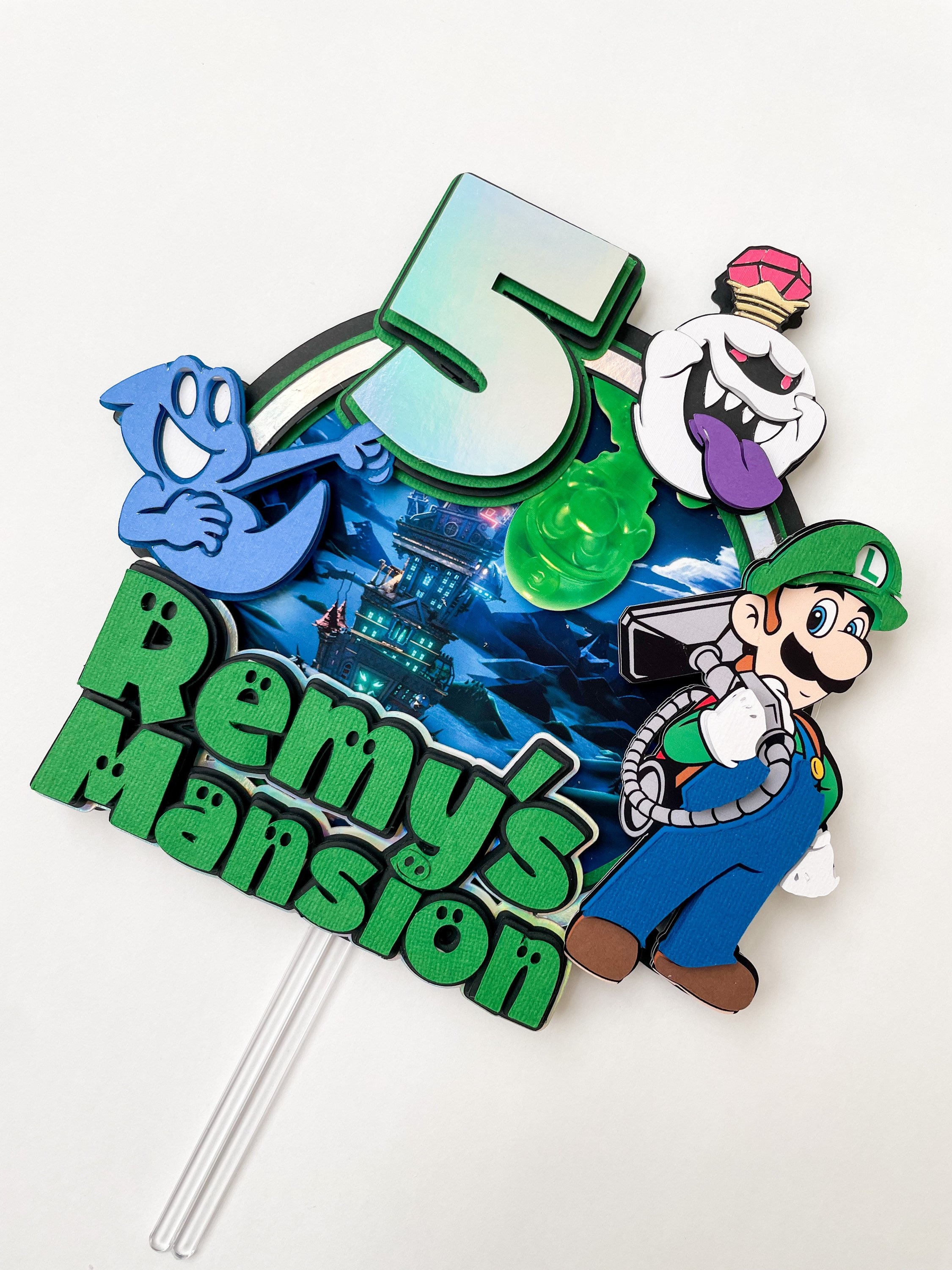 Luigi's Svg, Mansion Svg, King Boo Svg, Boo, Cut Files For Cricut, Png ...