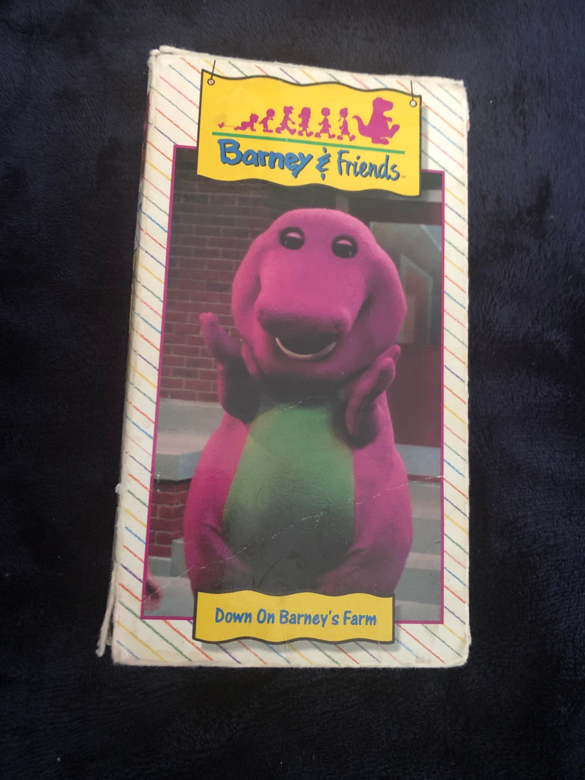 Barney & Friends Down on Barneys Farm VHS - Etsy Ireland