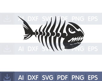 Download Angry Fish Svg Etsy