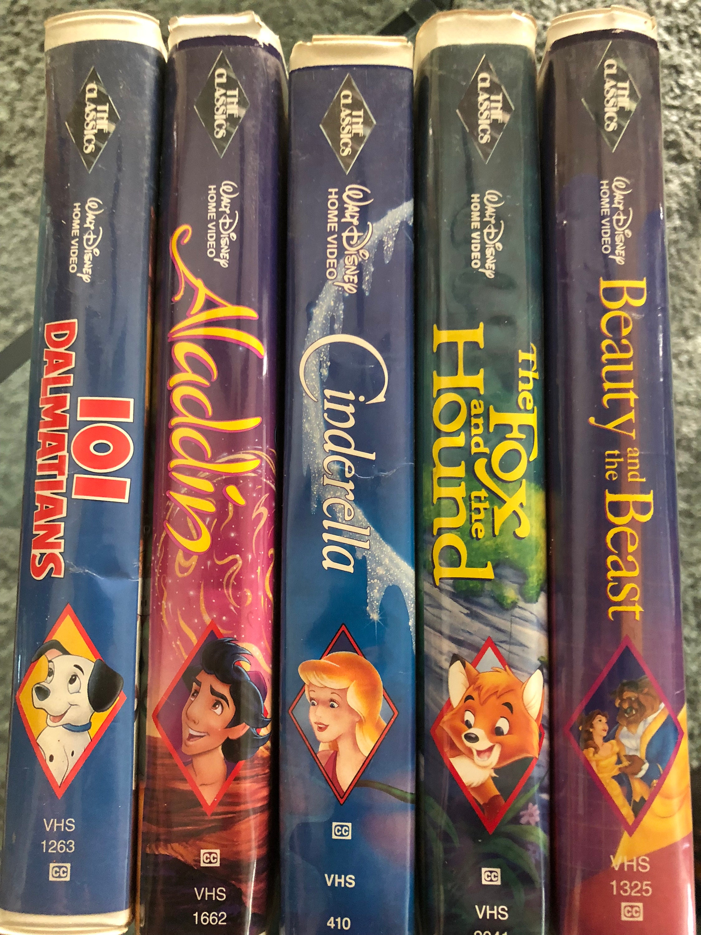 Disney Black Diamond VHS Tapes | Etsy