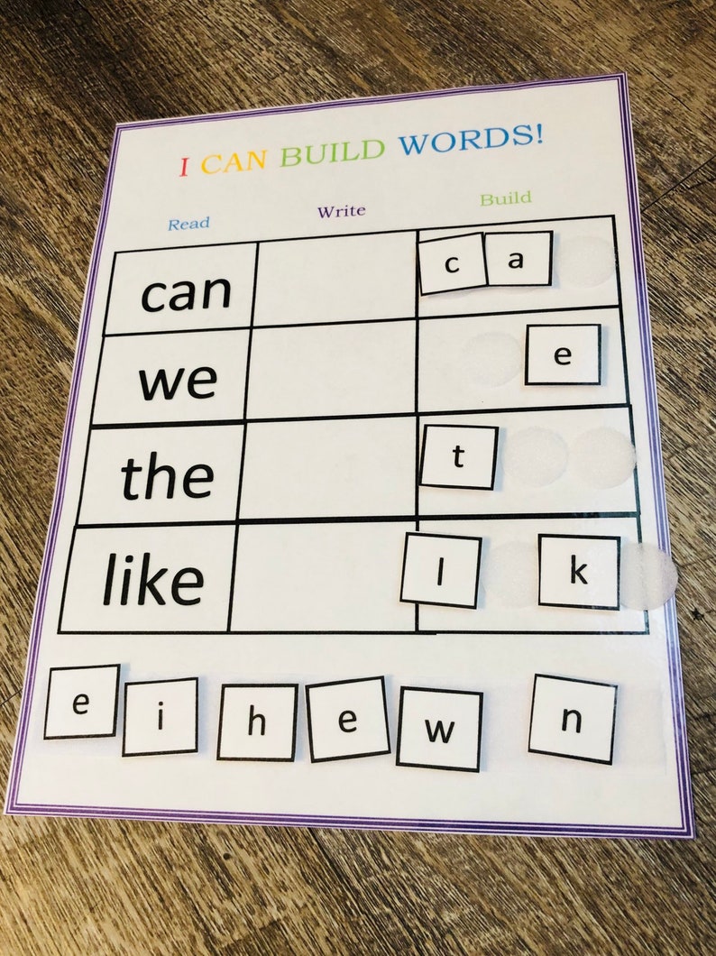 kindergarten word search printables ralph coxs kindergarten worksheets ...