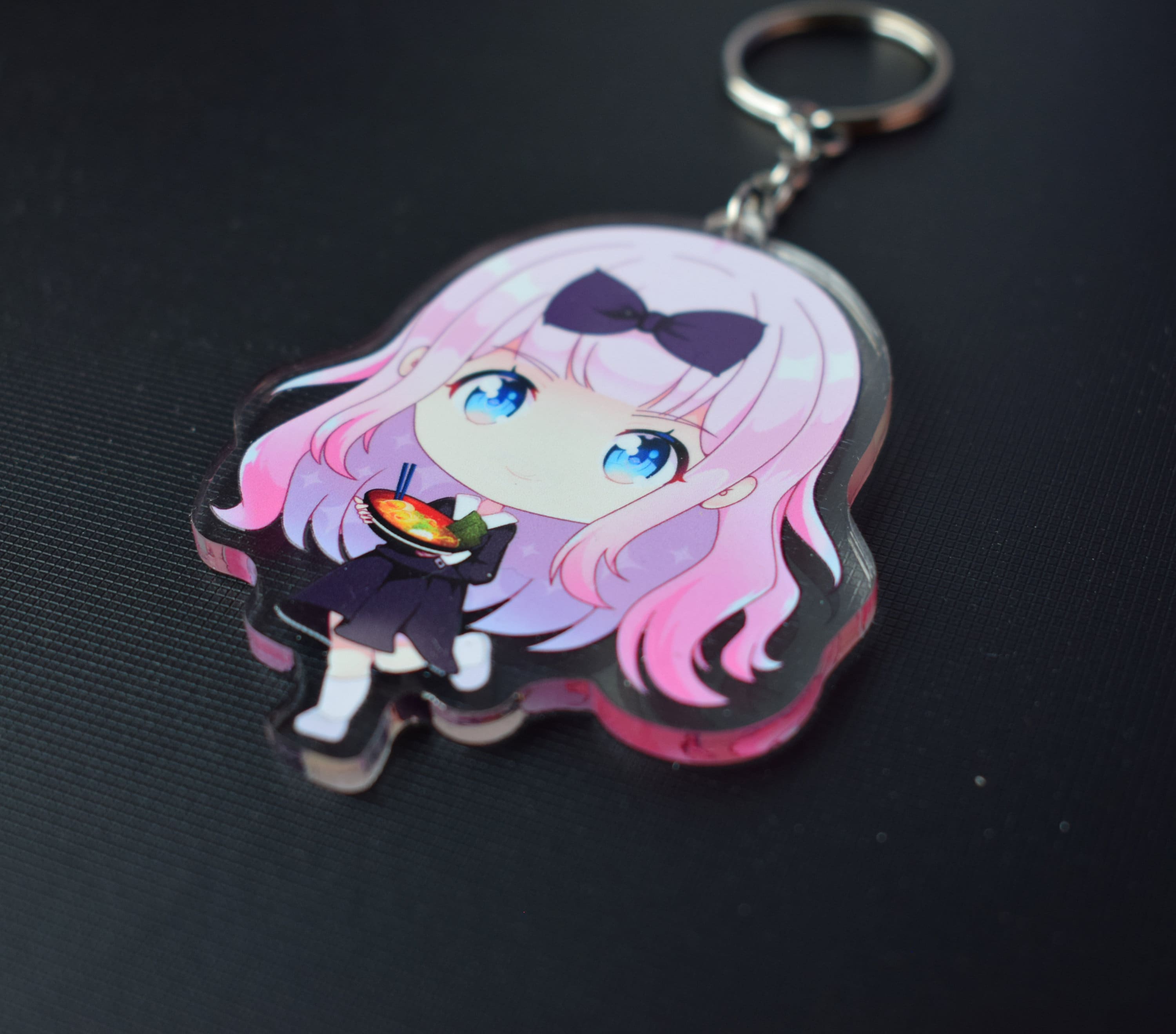 Chika Fujiwara Acrylic Charm Keychain Double-sided 3 Inch - Etsy