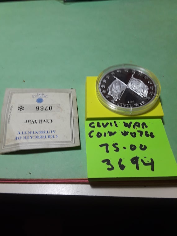 American mint civil war coin number 0766