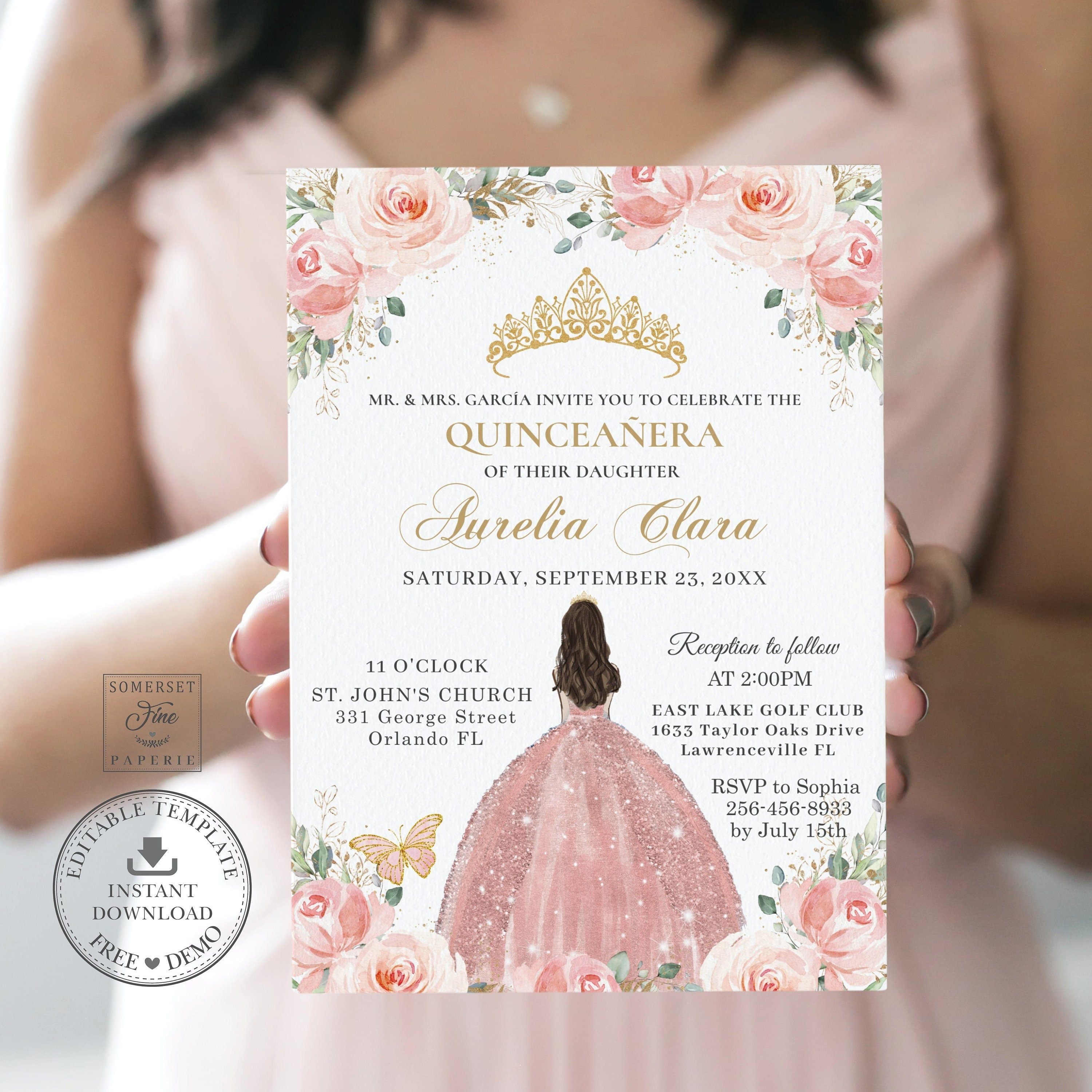 Homemade Quinceanera Invitations Ideas