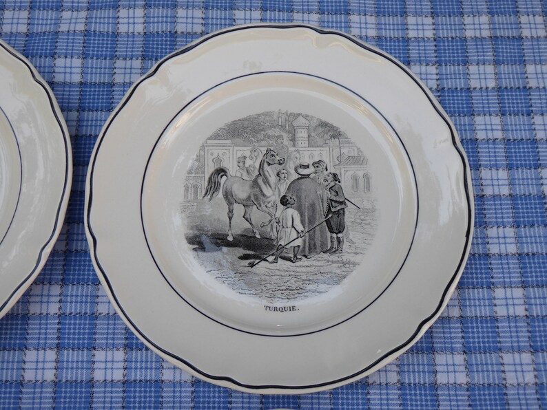 Villeroy & Boch Mettlach Saar Germany Six Collectible Plates - Etsy UK