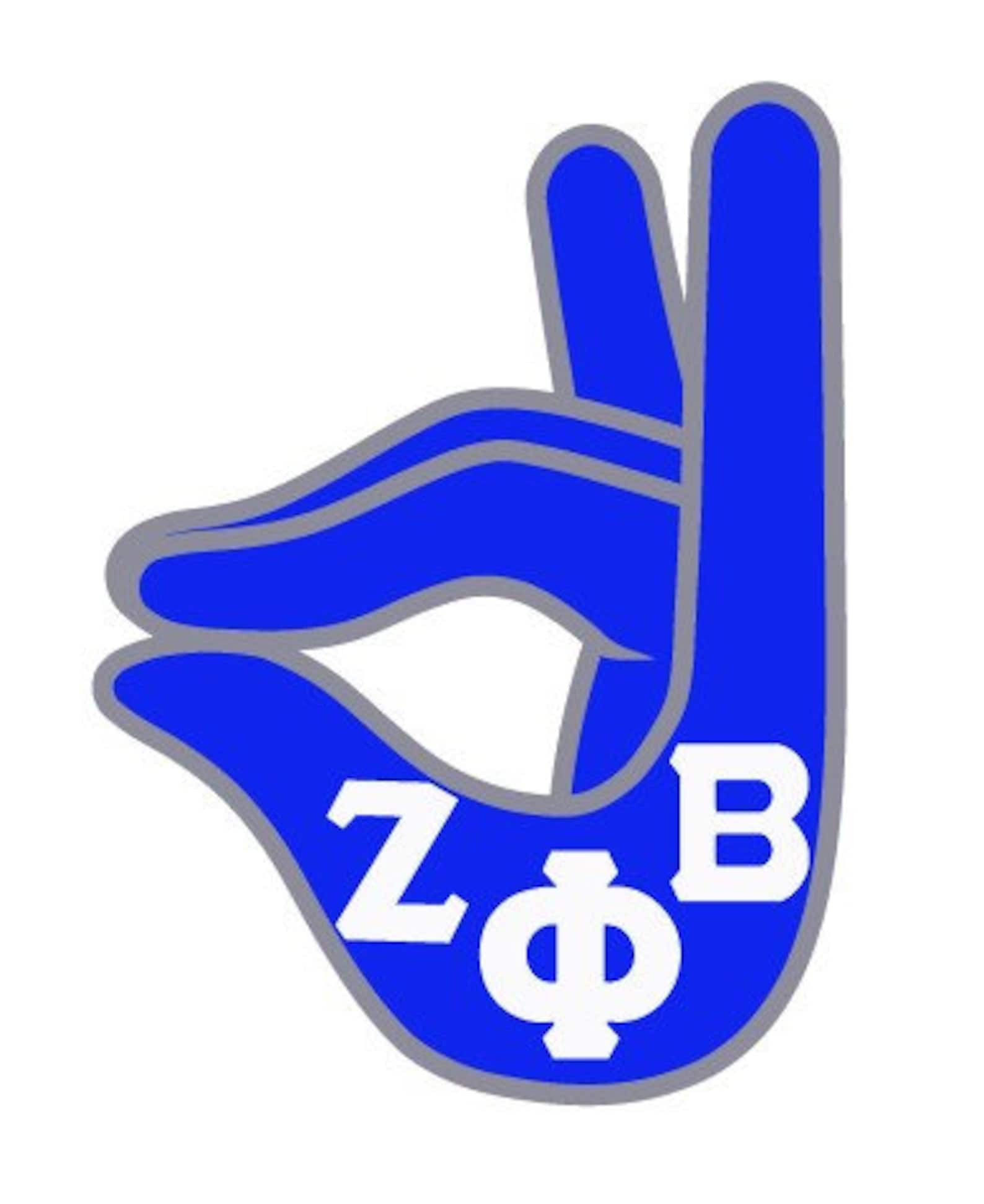 Zeta Phi Beta Hand Sign Cut File Silhouettecricut Jpeg - Etsy UK