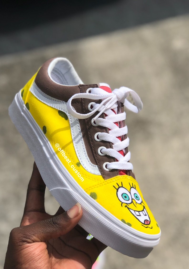 vans spongebob shoes