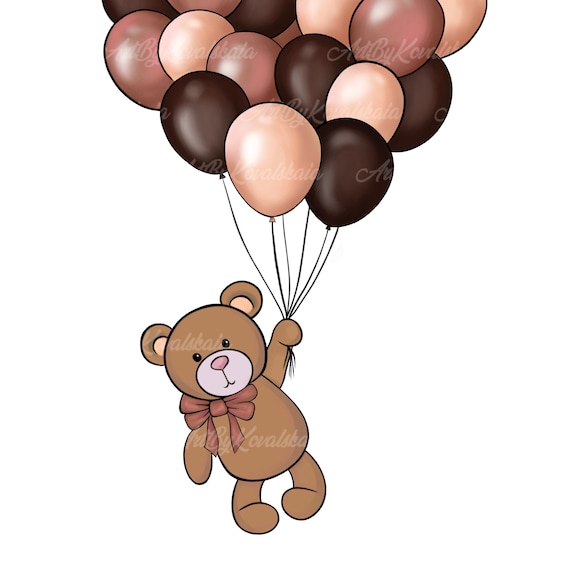 Teddy Bear Clipart, Teddy Bear PNG, Teddy Bear, Baby Shower, Teddy Bear ...