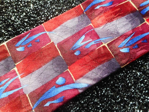 Vintage J. Garcia Necktie - 1990's Jerry Garcia T… - image 2