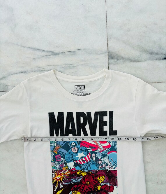 Vintage Rare Marvel Comics Superhero Graphic T Sh… - image 9