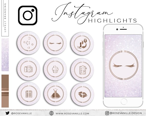 Instagram Story Highlight Icons Instagram Stories | Etsy