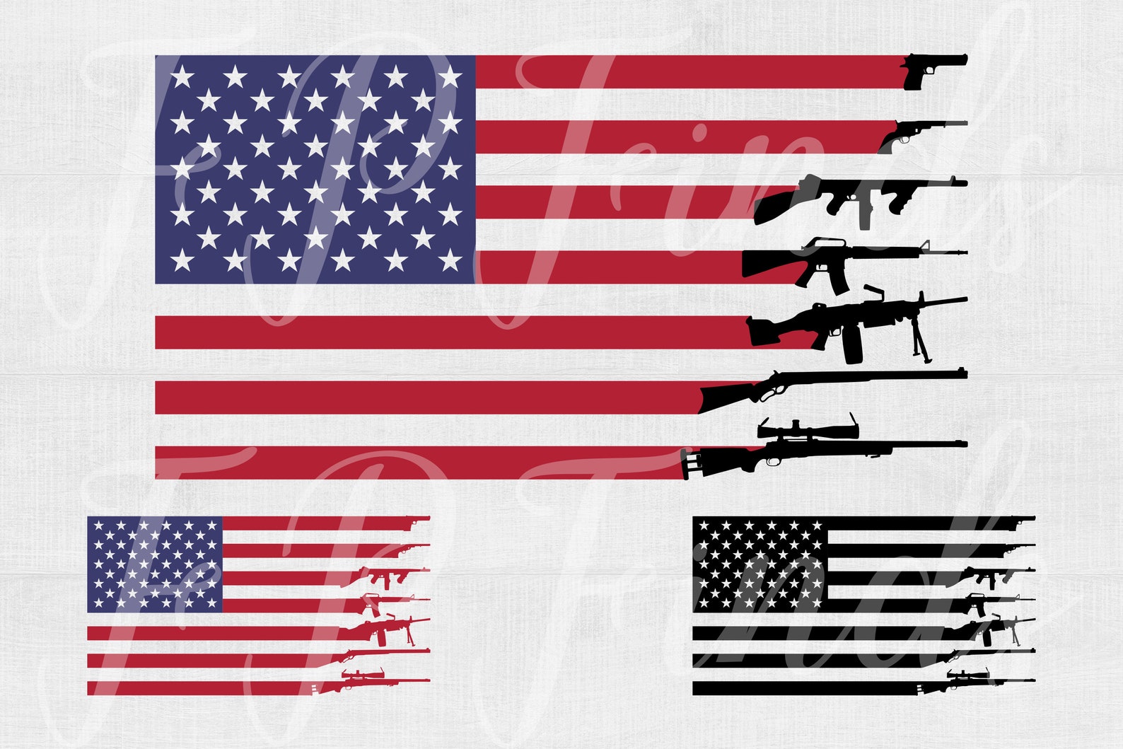 American Guns Flag Svg America Flag Svg Guns Flag Rifle Etsy Norway ...