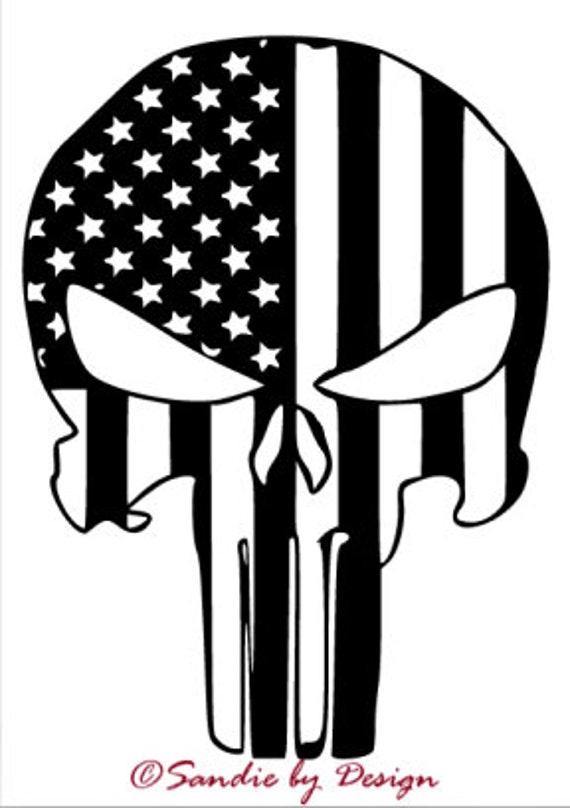 The Punisher Skull Flag Police Officer Svg Thin Blue - vrogue.co