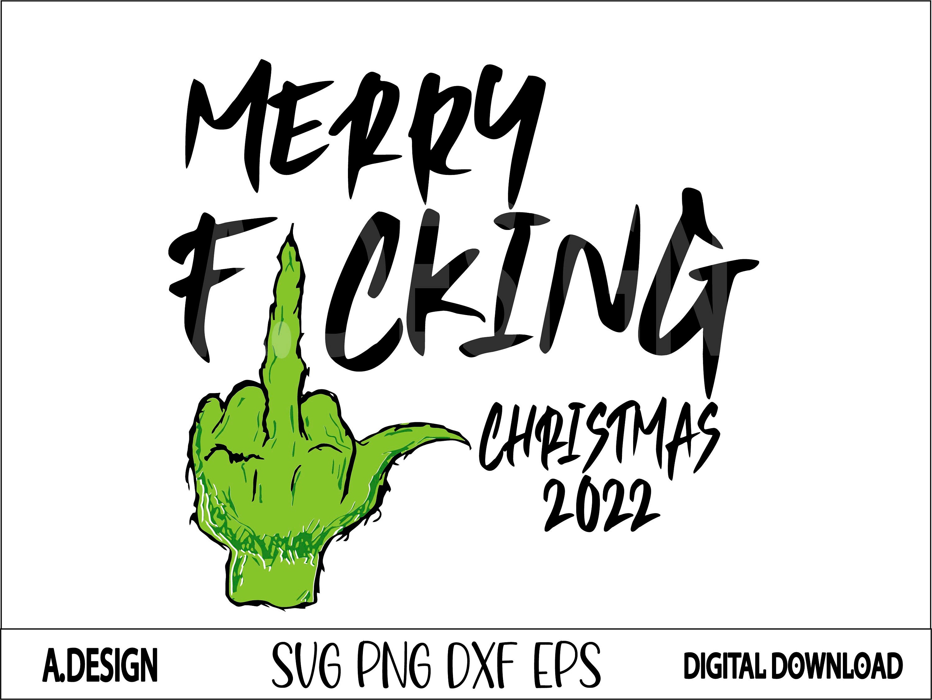 Grinch Middle Finger Svg Grinch Hand Svg Funny Grinch Christmas Svg ...