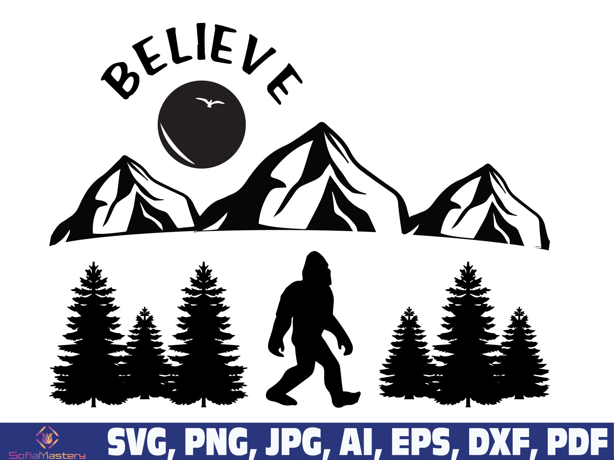 Bigfoot Svg Big Foot Svg Wild Monster Svg Big Foot Svg Etsy Israel ...