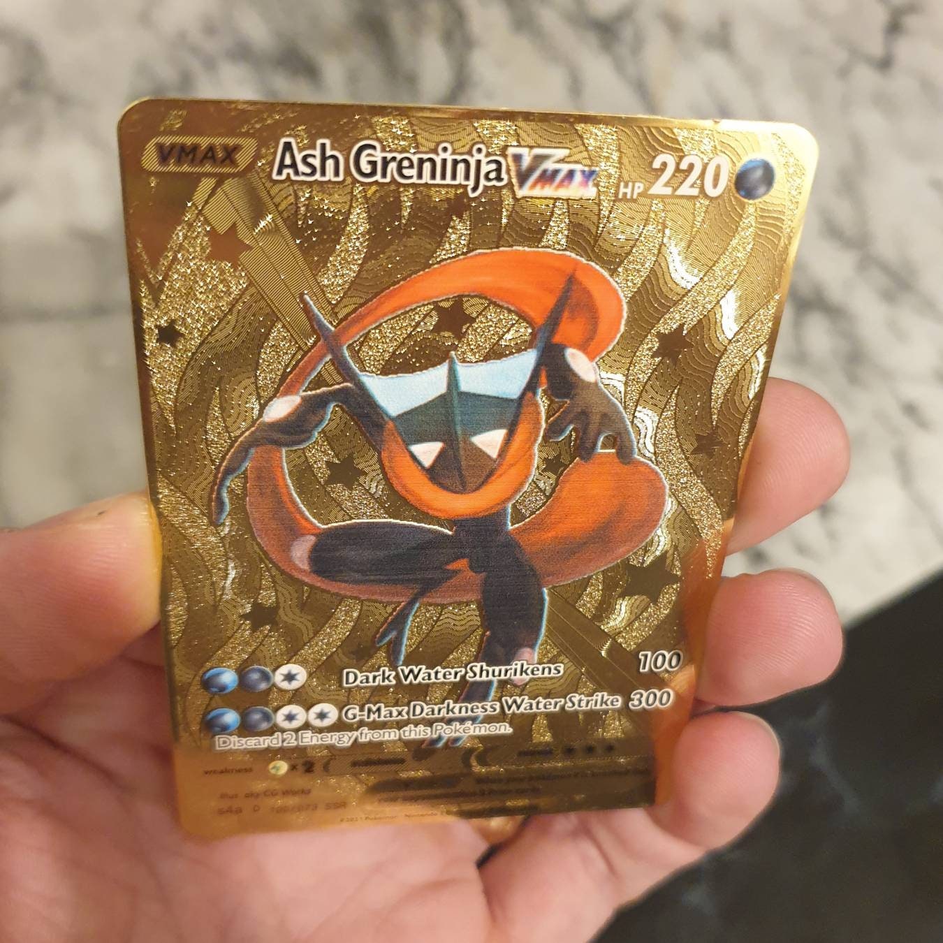 Greninja Vmax Pokemon Card