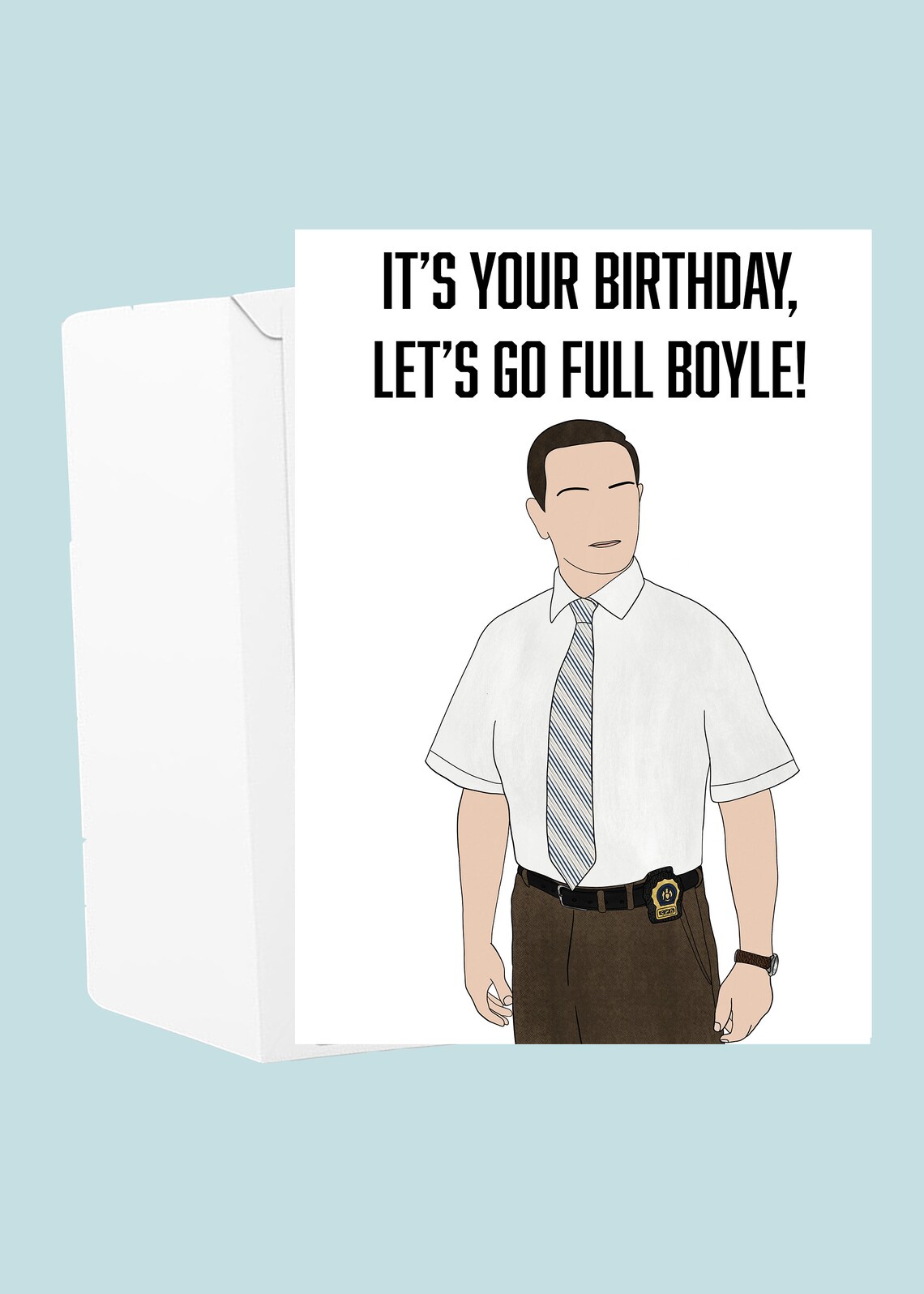 Brooklyn 99 Charles Boyle Birthday Card | Etsy