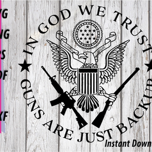 In God We Trust Svg - Etsy