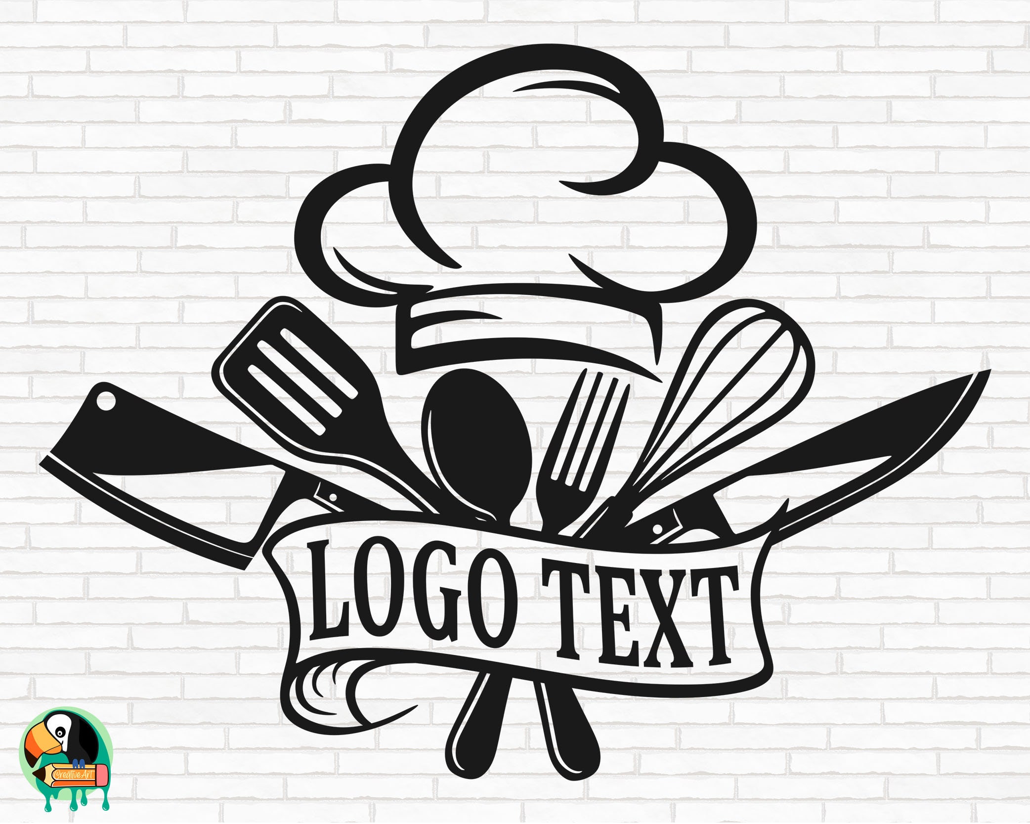 Chef Logo Svg Chef Svg Chef Clipart Cook Logo Svg Chef Cut Etsy | The ...