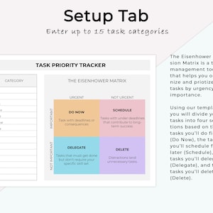 Excel Task Priority Tracker, to Do List Template, Task Tracker Excel ...