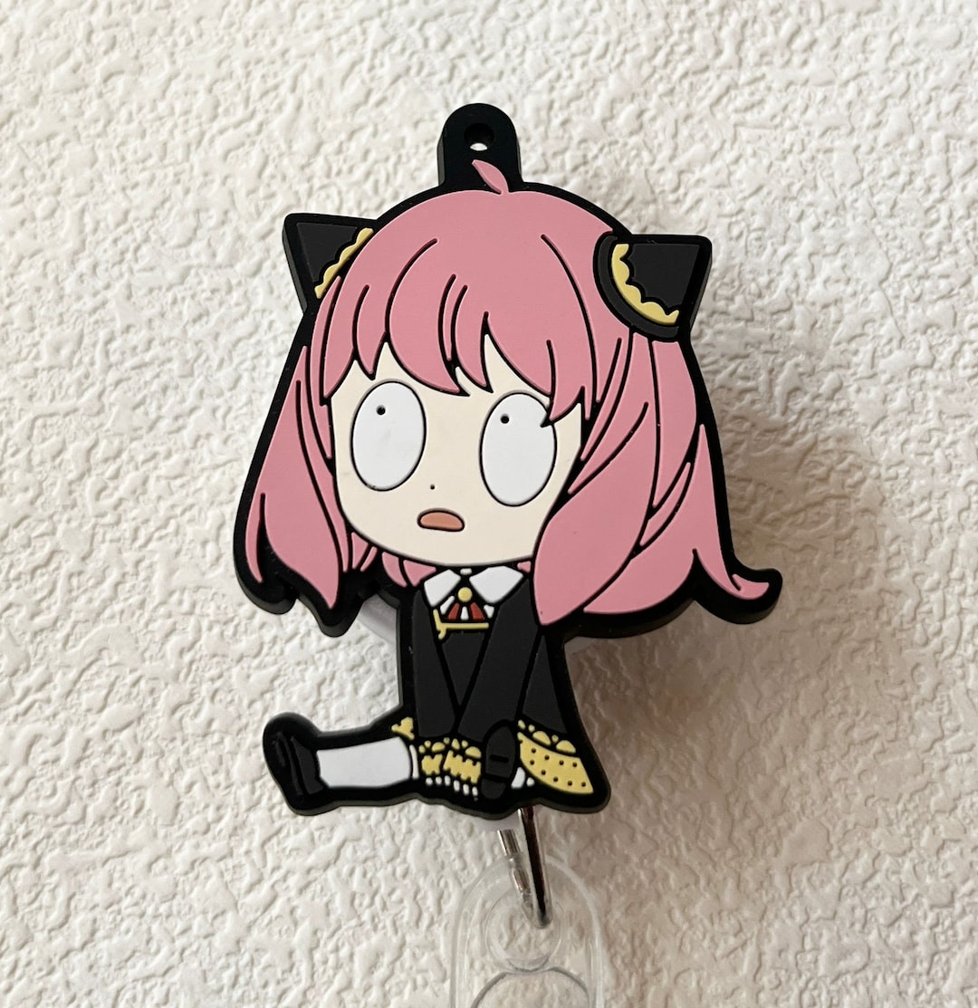 Super Cute Kawaii Mange Anime Badge Reel - Etsy