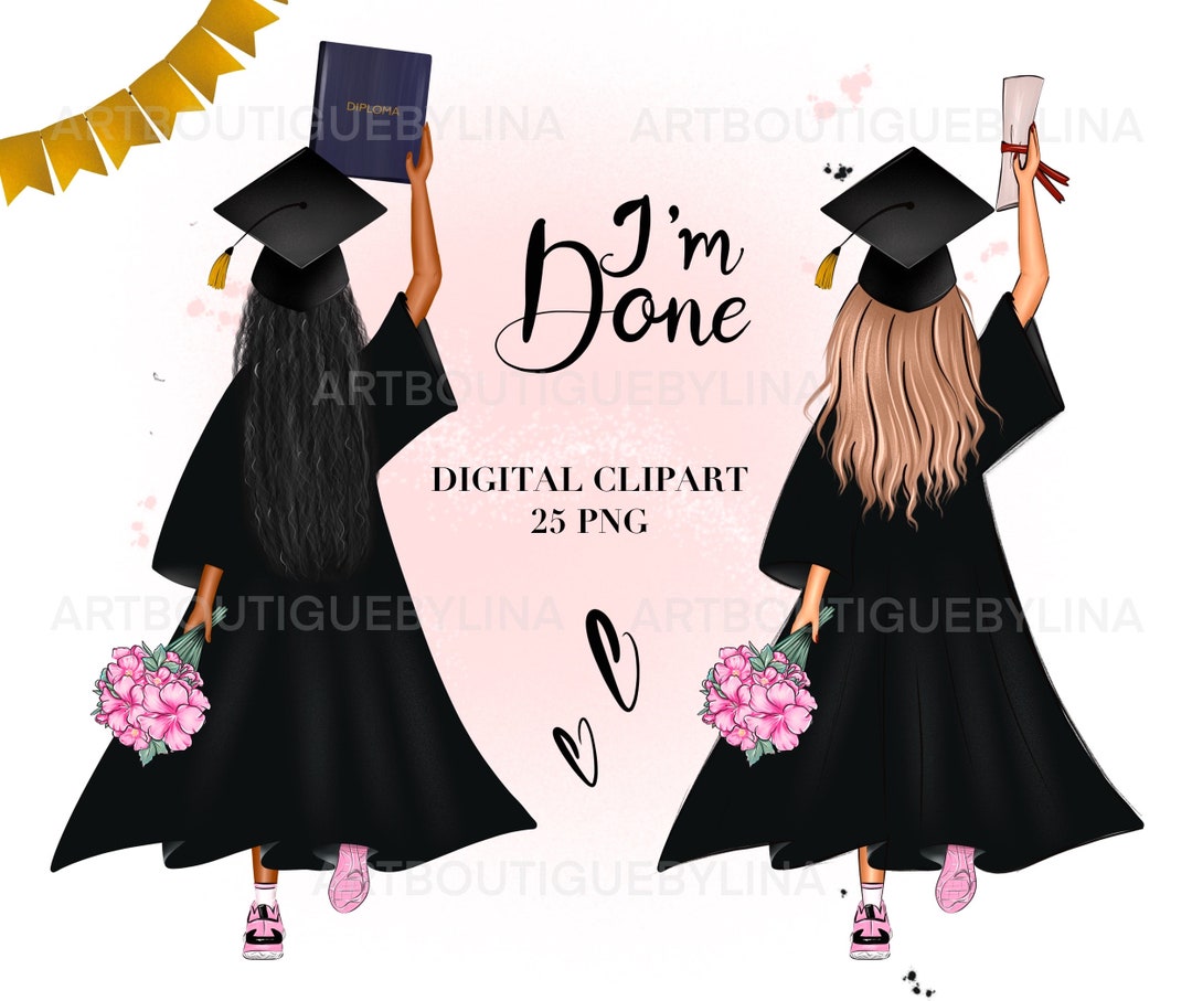 Graduation Girl Clip Art