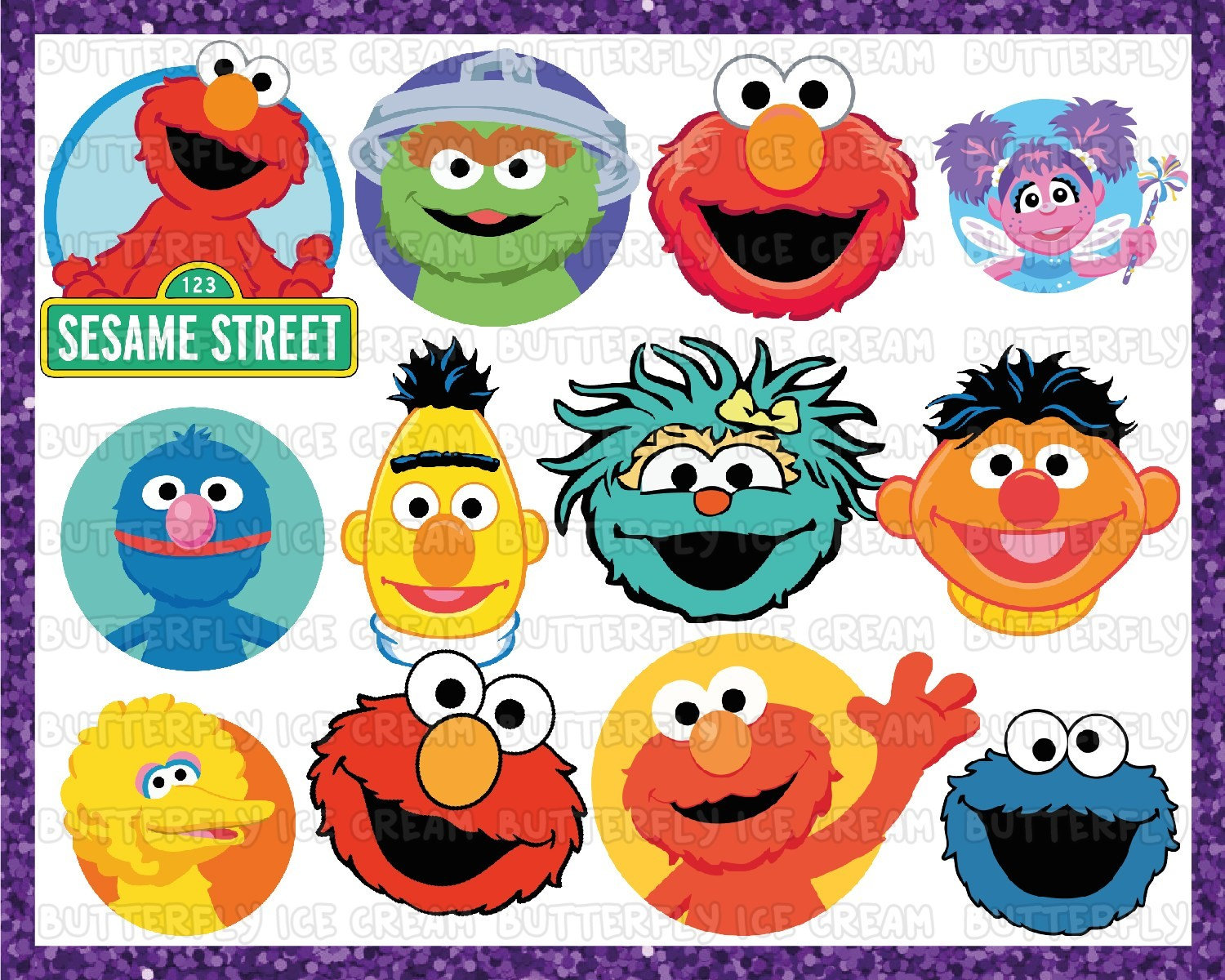 Sesame Street Logo Printable