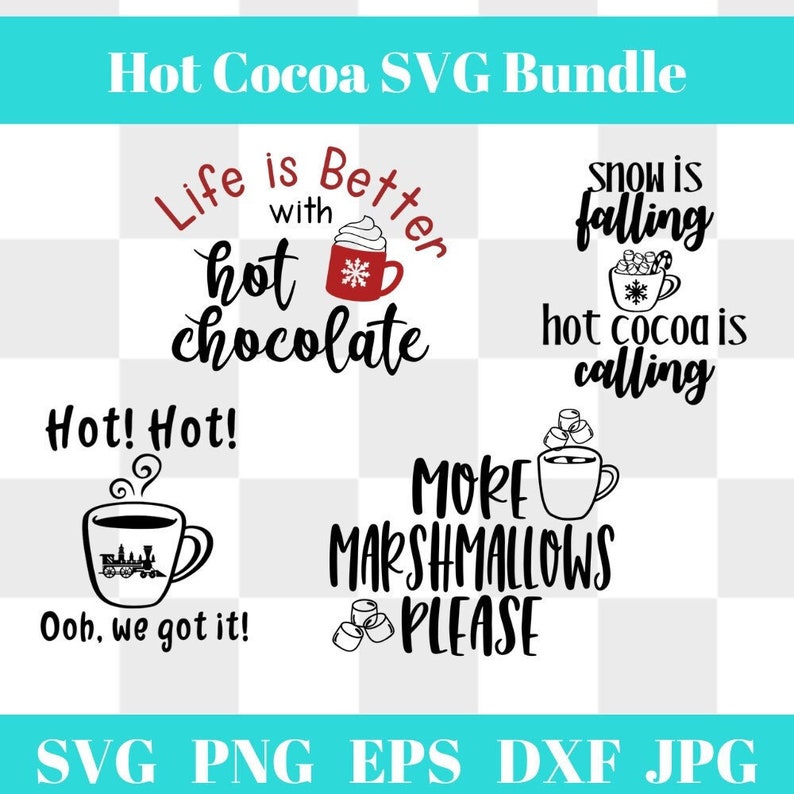 Hot Chocolate Svg, Christmas SVG, Polar Express Svg, Cocoa Bar ...