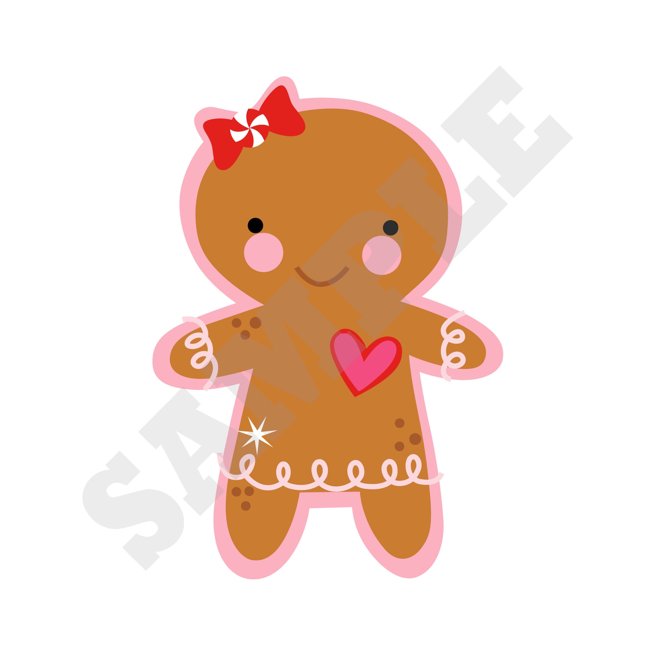 Gingerbread Girl SVG