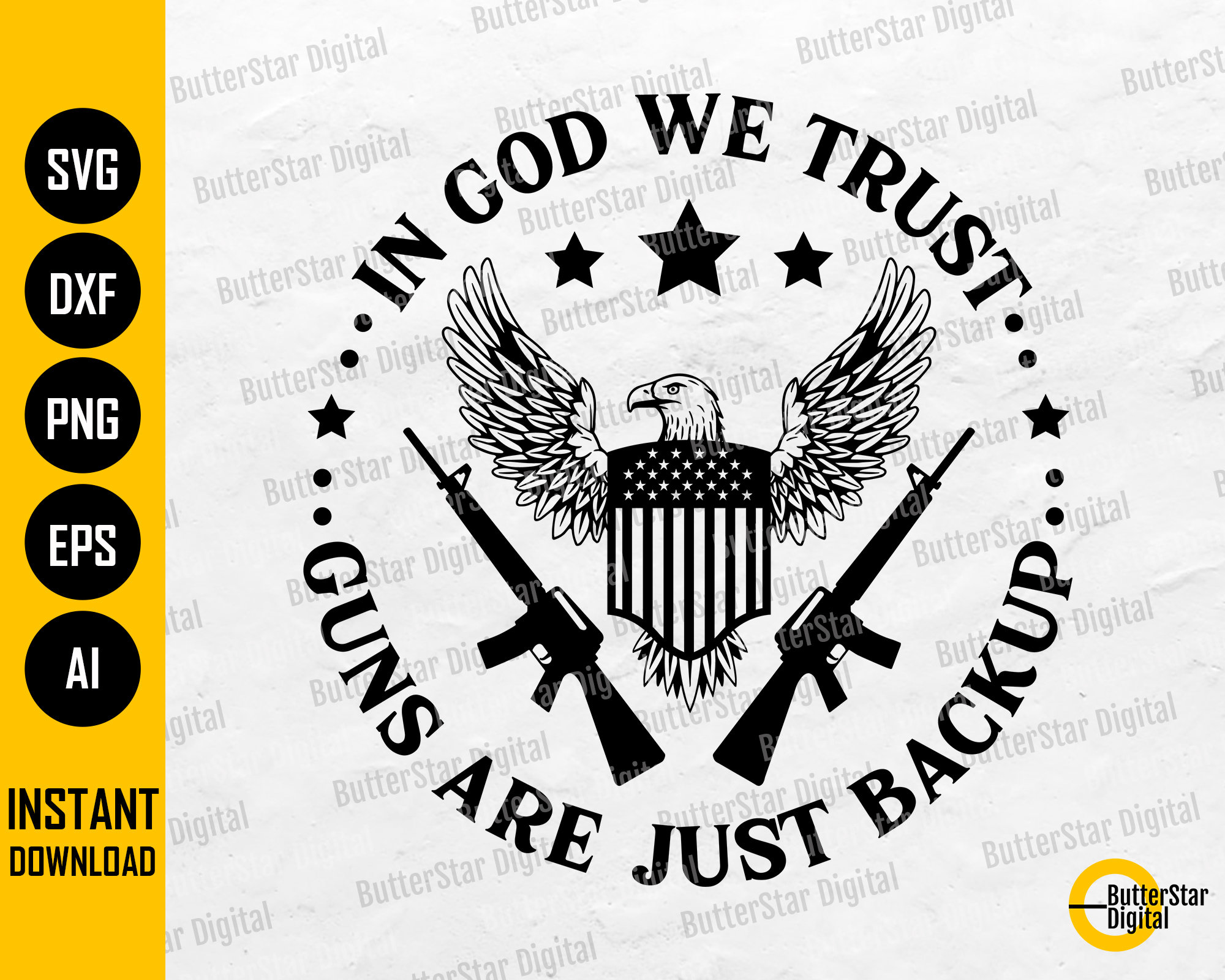 In God We Trust SVG Patriotic SVG 2nd Amendment SVG - Etsy Australia