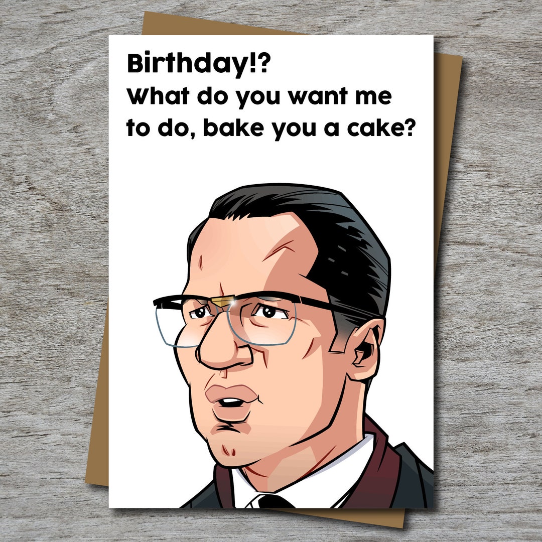 Legend Film Birthday Card clean Version Ronnie Kray/the - Etsy UK