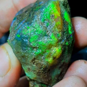 Top Gem, 218.50 Carat, Ethiopian Opal Raw Rough, Big Size Rough, Multi Flash Opal Rough, Opal Jewellery, Natural Opal Stone.