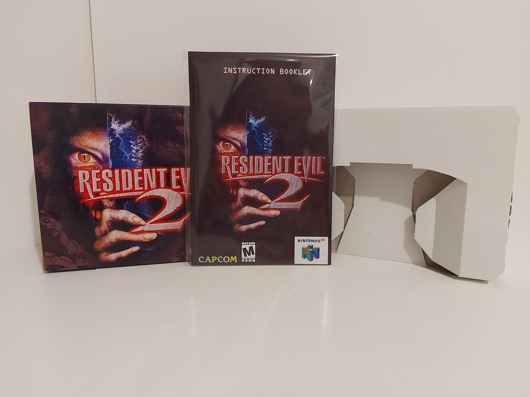 N64 Box Manual & Tray Resident Evil 2 NO GAME Included - Etsy Australia